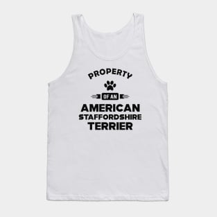 american staffordshire terrier - Property of an american staffordshire terrier Tank Top